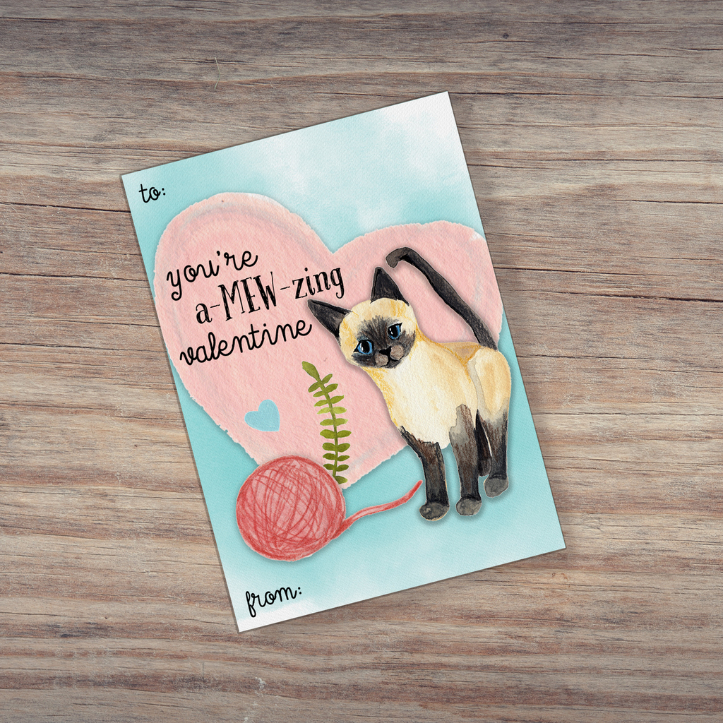 Miss those old school valentines?  They were always very "punny". Happy Valentines Day everyone! #valentinesday2023❤️ #siamesekitten #saucy #mixedmedia #watercolour #gouache #kitten #love instagr.am/p/CopTe-wIEhd/