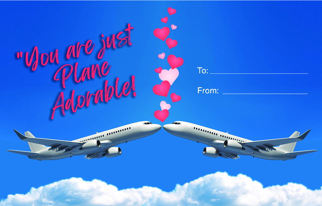 Love is a journey, and we LOVE journeys. 🧡

#AirportTwitter, share your favorite #Valentines lines with us!