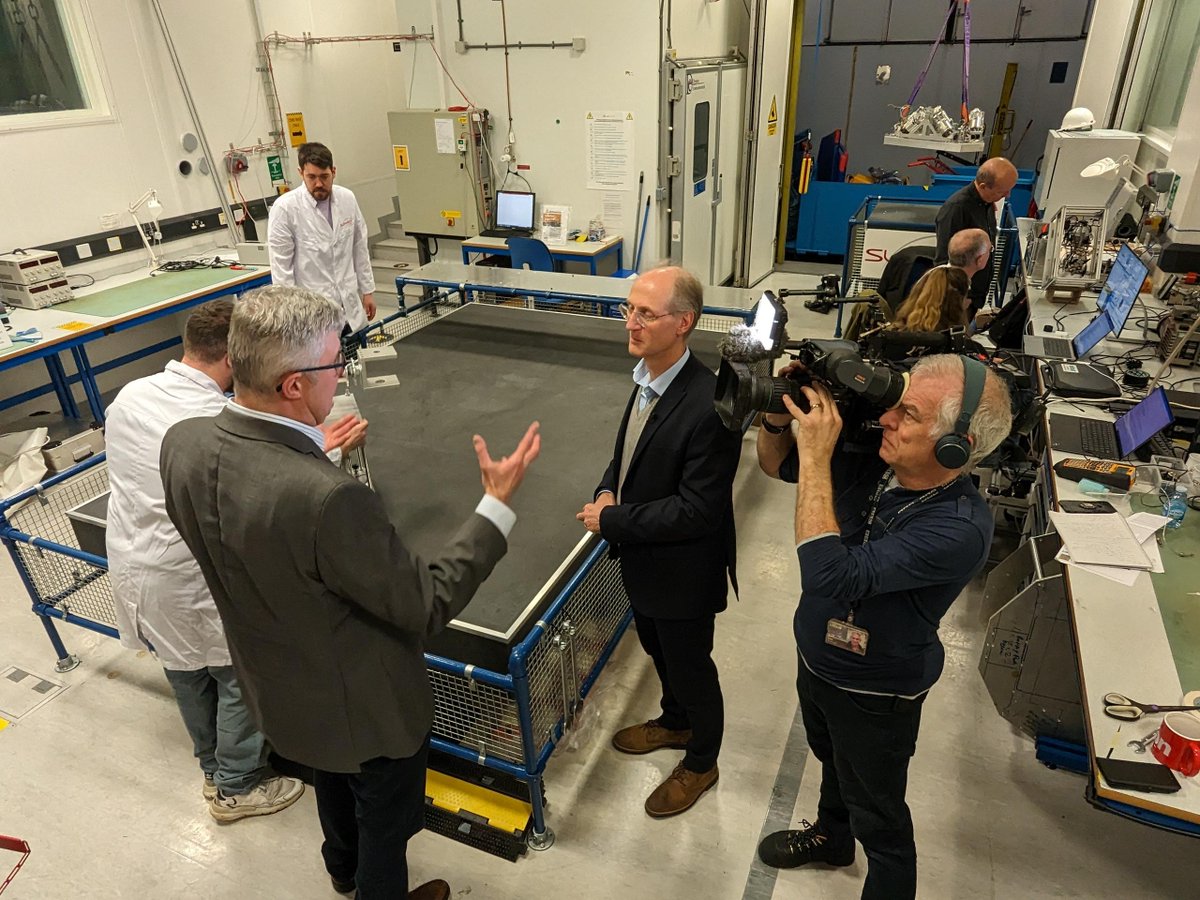 Prof. Keith Ryden was interviewed on our world leading space facilities &amp; how businesses can benefit!