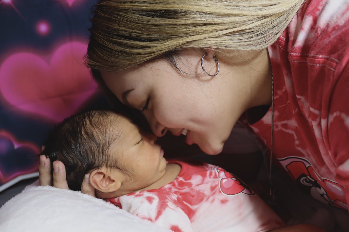 Jess_Ayana1724's tweet photo. happy valentine’s day from Niko &amp; I 💘

#1stvalentinesday #2weeksold #myvalentine #mysweetboy https://t.co/46PfbuEqxP