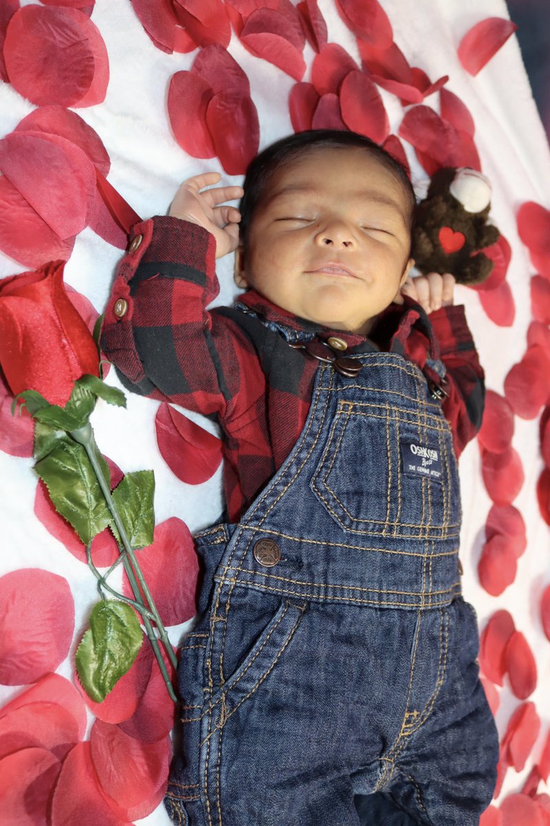 Jess_Ayana1724's tweet photo. happy valentine’s day from Niko &amp; I 💘

#1stvalentinesday #2weeksold #myvalentine #mysweetboy https://t.co/46PfbuEqxP