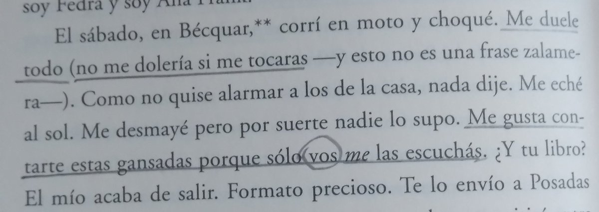 pidoelsilencio's tweet photo. El amor en fragmentos de una carta de Alejandra Pizarnik a Silvina Ocampo:

《Te tengo confianza mística》《Haceme un lugarcito en vos》《Pero vos, mi amor, no me desmemories》《Que seas como sos o como quieras》《Me gusta contarte estas gansadas porque sólo vos me las escuchas》 https://t.co/d2bixJAVmP
