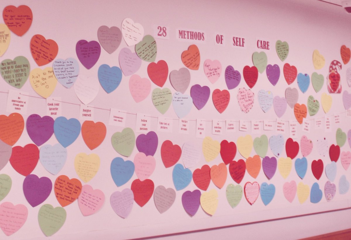 CityofPawtucket's tweet photo. In honor of Valentine’s Day, our HR Department asked city employees to write some words of appreciation to a fellow co-worker. All of the hearts are now displayed at City Hall for anyone to see. Happy Valentines Day 💗! https://t.co/wRofGcn5CH