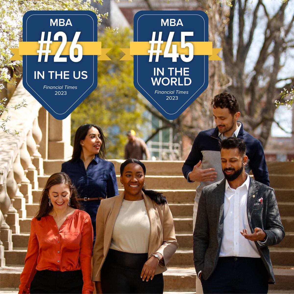 SimonSchool's tweet photo. Good news just in time for I ❤️ Simon Day! This year’s Financial Times rankings have just been released and the #URSimon MBA ranks 26th in the US and 45th in the world! Just another reason why WE ❤️ SIMON! #IHeartSimon #SimonEvents #SimonProud #FinancialTimes #Ranking https://t.co/AtwwxUJXip