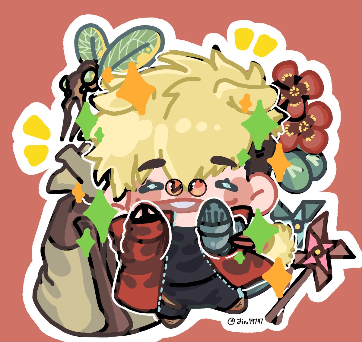 Jin19747's tweet photo. #art  #vashthestampede #trigun #vashwood  🐶💖🐺 https://t.co/nUt6EV13ZR