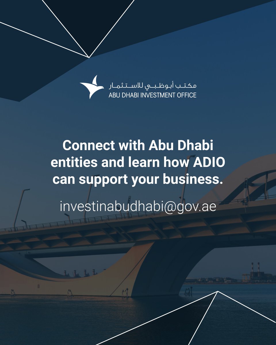 InvestAbuDhabi's tweet photo. Israeli companies, unlock the potential of your business expansion in #AbuDhabi with #ADIOIsrael 🇮🇱
Visit the #AbuDhabi Pavilion at the @OurCrowd Global Investment Summit 2023 in Israel. https://t.co/X3OveJ5NFS