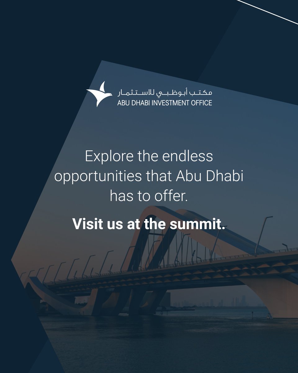 InvestAbuDhabi's tweet photo. Israeli companies, unlock the potential of your business expansion in #AbuDhabi with #ADIOIsrael 🇮🇱
Visit the #AbuDhabi Pavilion at the @OurCrowd Global Investment Summit 2023 in Israel. https://t.co/X3OveJ5NFS