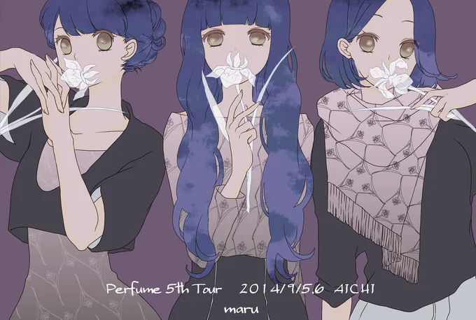 ツアーの時描いてたのも懐かしい～～～2014年だってさ…!!! 