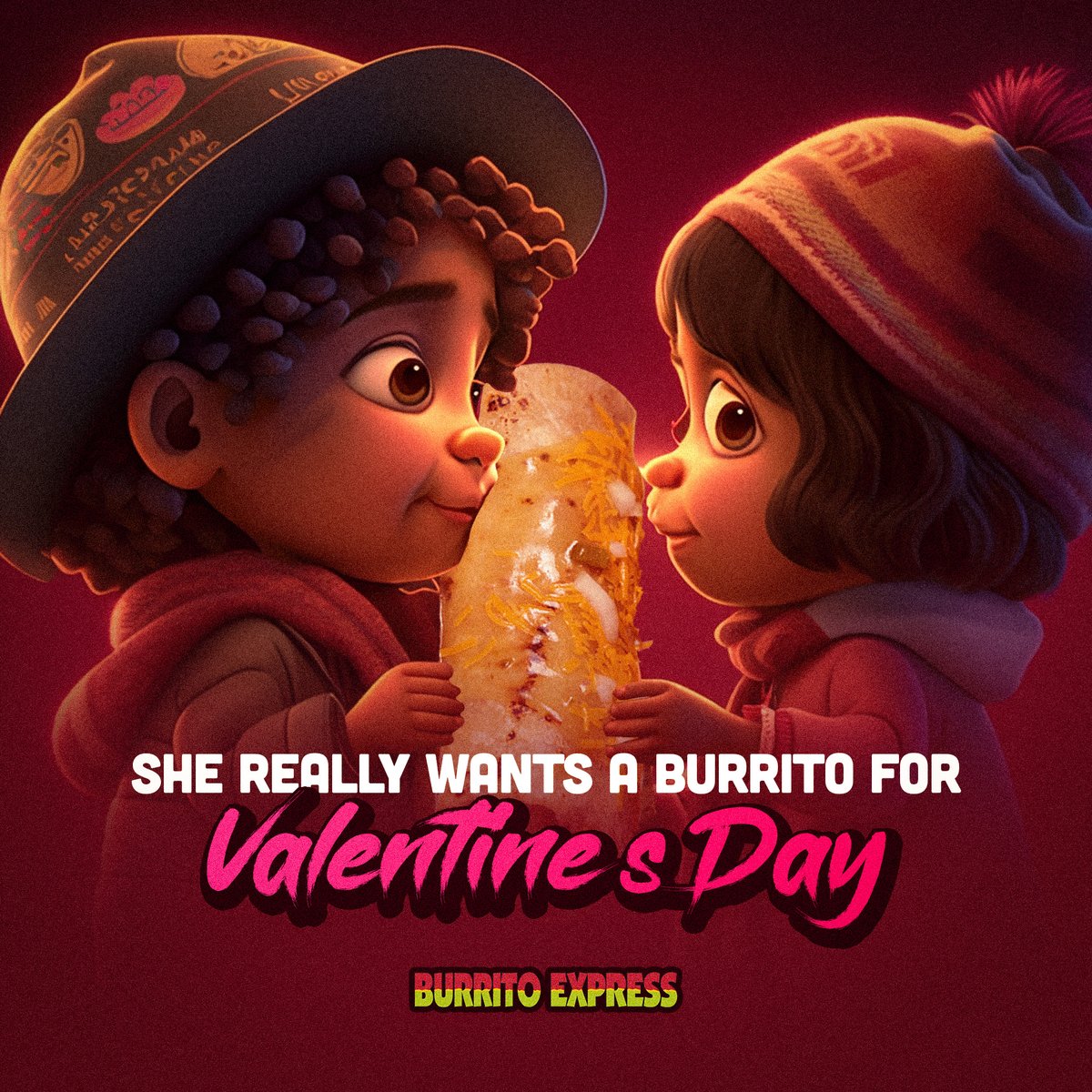 Burritoexp's tweet photo. Nothing romances the ladies quite like a breakfast burrito.
Say Happy Valentines Day, The Burrito Way!
#authenticmexican #BurritoExpressAZ #azfoodie #burritoexpressaz #azfood #hangovercure https://t.co/nCJEZwuLtC