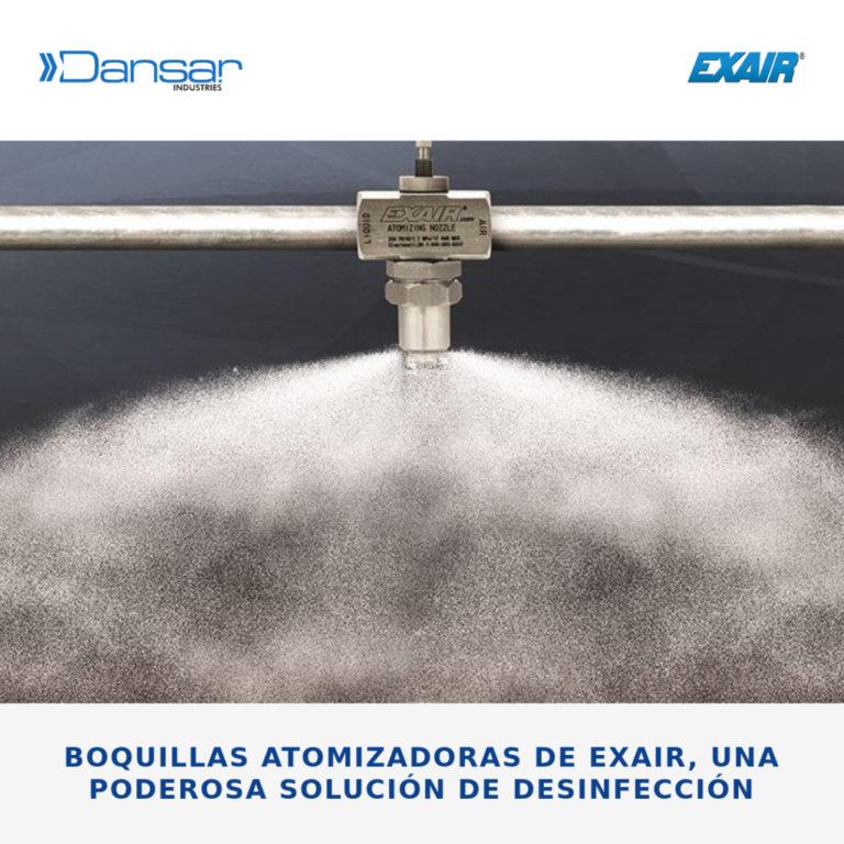 dansarcostarica's tweet photo. Con la capacidad de producir una fina niebla atomizada de fluido, las boquillas atomizadoras de EXAIR están ayudando en una gran variedad de aplicaciones de desinfección y otros procesos industriales. #Dansar #EXAIR #Industria #CostaRica
https://t.co/OeYU3xq7Ni https://t.co/SBQCd7O2Hu