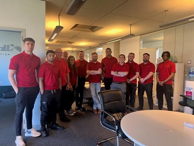 CrannullLtd's tweet photo. The team at Crannull all wearing red in support of #WearRedforChildren. A great cause which has gathered momentum in recent years. Even some of those we have working from home have found something red to wear. 

https://t.co/qSdVkeQOwk
https://t.co/62SPTMn8jb https://t.co/okKhAZvVZj