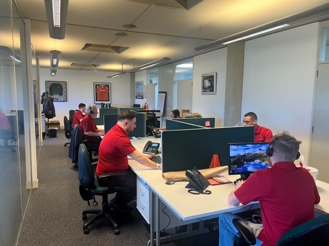 CrannullLtd's tweet photo. The team at Crannull all wearing red in support of #WearRedforChildren. A great cause which has gathered momentum in recent years. Even some of those we have working from home have found something red to wear. 

https://t.co/qSdVkeQOwk
https://t.co/62SPTMn8jb https://t.co/okKhAZvVZj