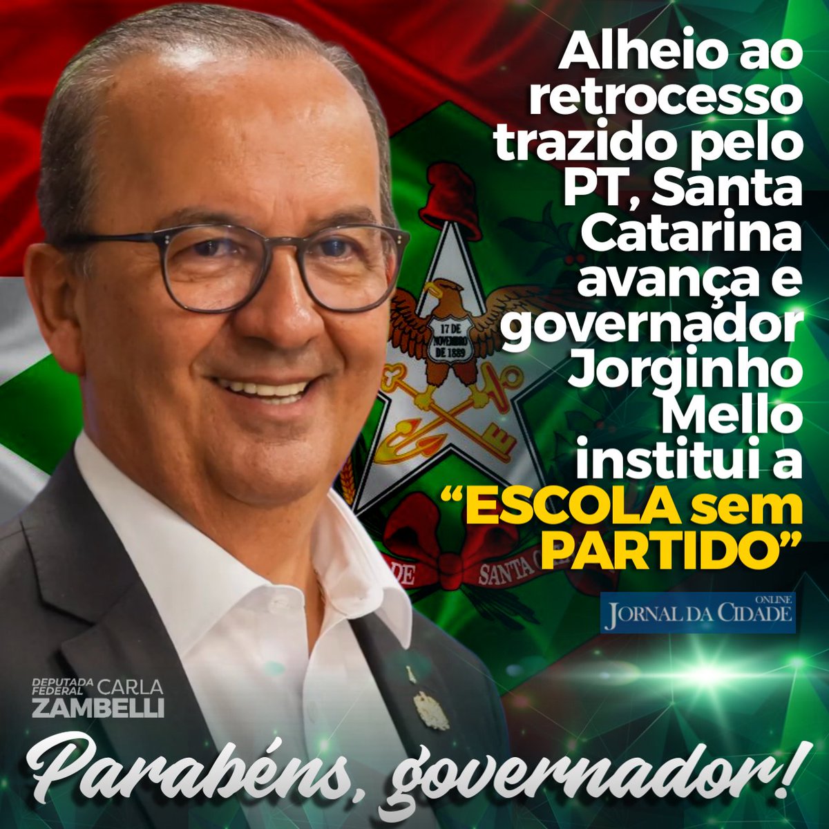 ZambelliCarla_'s tweet photo. Parabéns, @jorginhomello!!!👏👏 

https://t.co/kjqyC4D9Sa

@JornalDaCidadeO 
@plnacional_ https://t.co/QyuV9EBiZs
