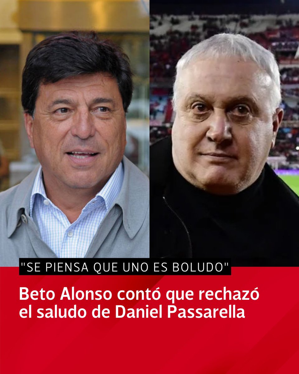 clarincom's tweet photo. Beto Alonso reveló cómo fue el tenso cara a cara con el Kaiser durante el homenaje a los campeones del mundo que se realizó en Núñez.

📲 Más información en https://t.co/6WDoMMeWKF https://t.co/FhoKwN84GT