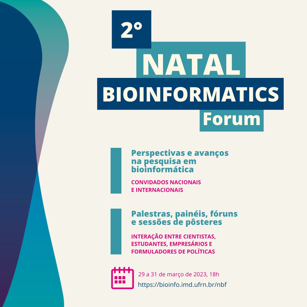 Ainda não fez sua inscrição?
Acesse nosso site e não perca mais tempo!
bioinfo.imd.ufrn.br/nbf