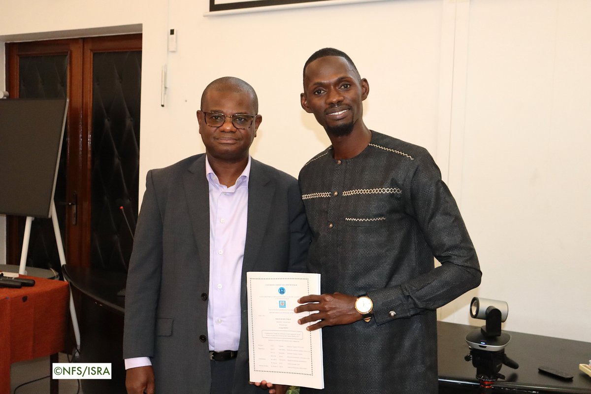 MomarTallaSeck1's tweet photo. February 09, 2023, PHD thesis defense in entomology by my student Mr. Gorgui Diouf.
Congratulations Dr Gorgui
#Entomology 
#PhD https://t.co/5I2nB3IRUf