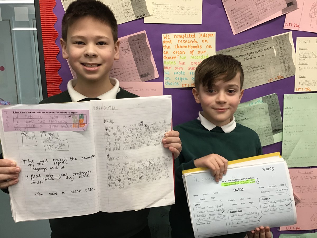 MissKSmith2's tweet photo. We enjoyed our diving skills visit from @AberdeenSportsVillage and followed up by independently researching diving. We enjoyed writing reports on diving, using our findings and our new skills #weachievetogether @Stoneywood_1 https://t.co/pHJc5kURDg