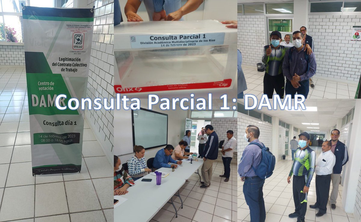 SPIUJAT2's tweet photo. Hemos iniciado el Procedimiento de Legitimación de nuestro Contrato Colectivo de Trabajo en los centros de votación de la DAMR, DACA y DACBIOL. 
¡Construyamos juntos esta parte de la historia del SPIUJAT! Asiste y vota ☝🏼 https://t.co/3yRubDX6UI