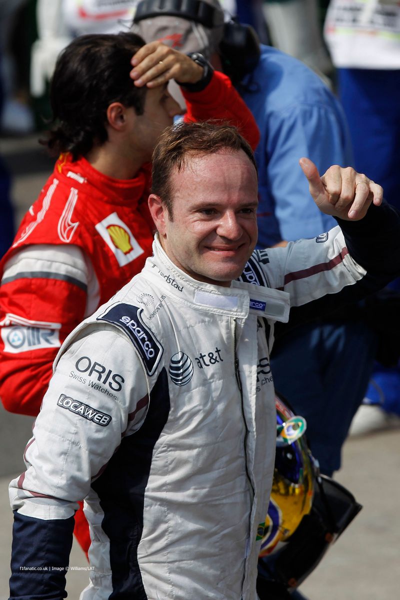 UNPOPULAR OPINION

Rubens Barrichello would've been a double #F1 world champion had Williams or McLaren signed him between 1995 and 1998

He was more talented than Damon Hill, Jacques Villeneuve and Coulthard. He was at the same level as Hakkinen and Alesi