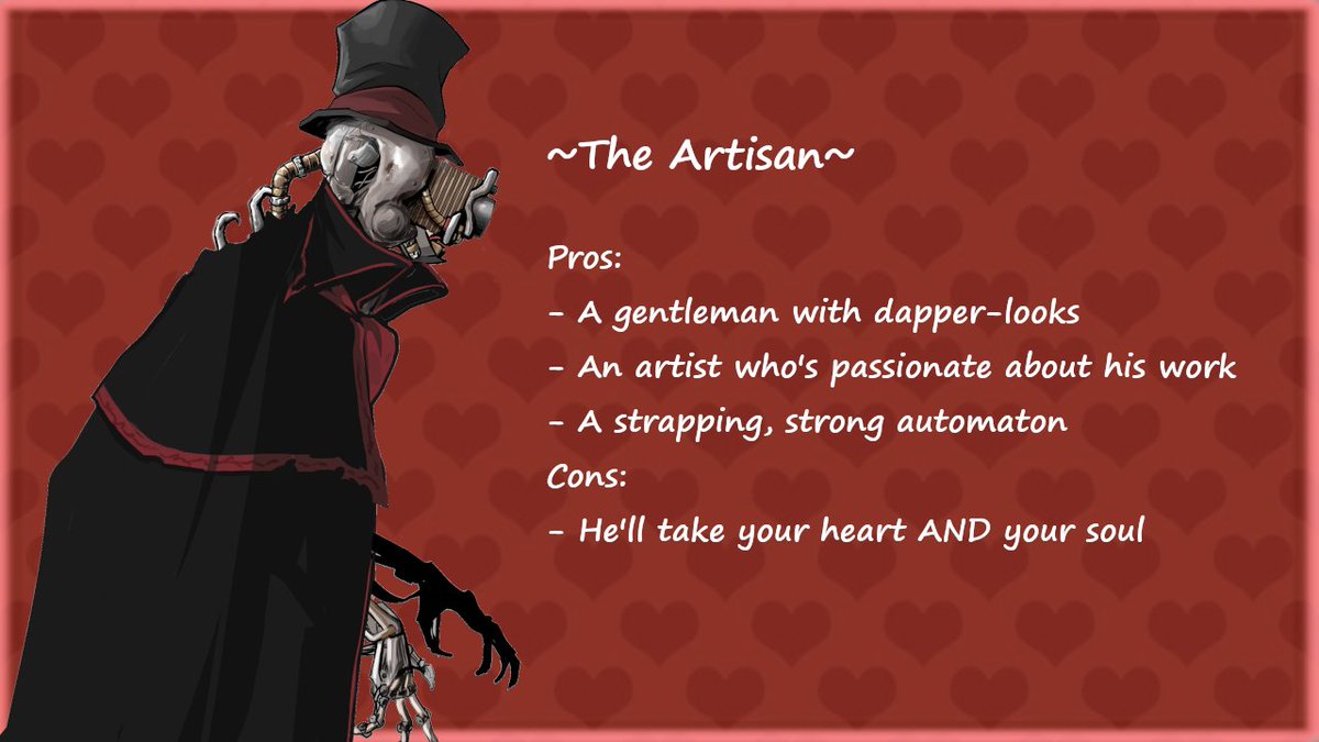 EXPressoMutt's tweet photo. Happy Valentine's Day! For fun, we've ranked #CameraAnima characters for how dateable they are
#indiegames #visualnovel #vn #gaming #indie #pointandclick #vnlink https://t.co/BwBNpSTXS9