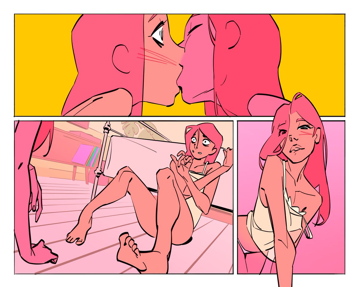 This Valentine's Day, check out the comic I drew for the awesome Oh Joy Sex Toy 
ohjoysextoy.com/recursion-lena…