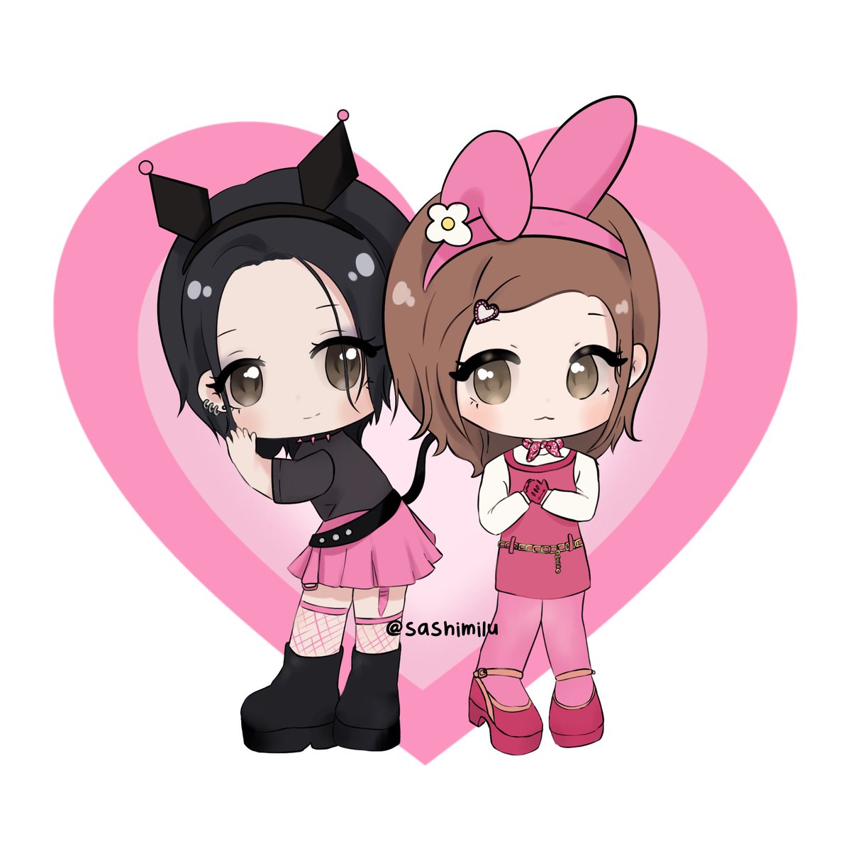 sashimilu's tweet photo. Happy Valentine’s Day 💖💘💕💗

#NANA https://t.co/oI9IOBiPoc