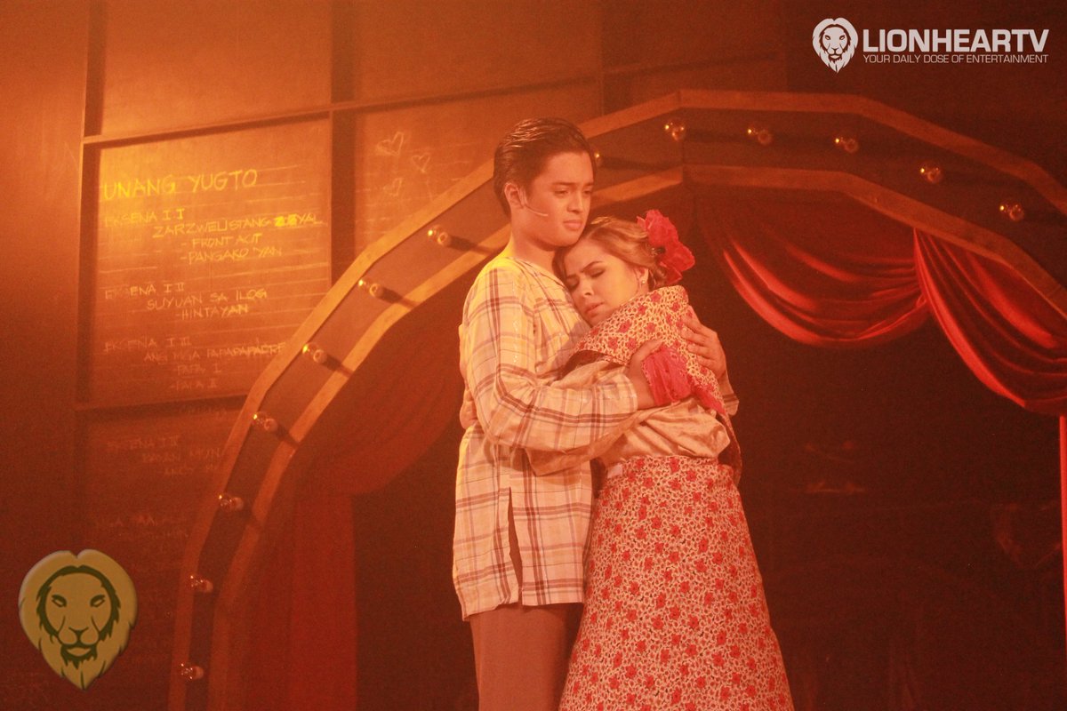 LionhearTVNet's tweet photo. LOOK: Fast-rising Kapamilya love team, KD Estrada &amp; Alexa Ilacad aka #KDLex, are the banner stars of the stage musical #WalangAray w/c opens Feb 17 at the PETA Theater in Q.C.

The onscreen couple, alongside an ensemble of ultratalented actors, wowed the press last night, Feb 14. https://t.co/DPnqSj66nj