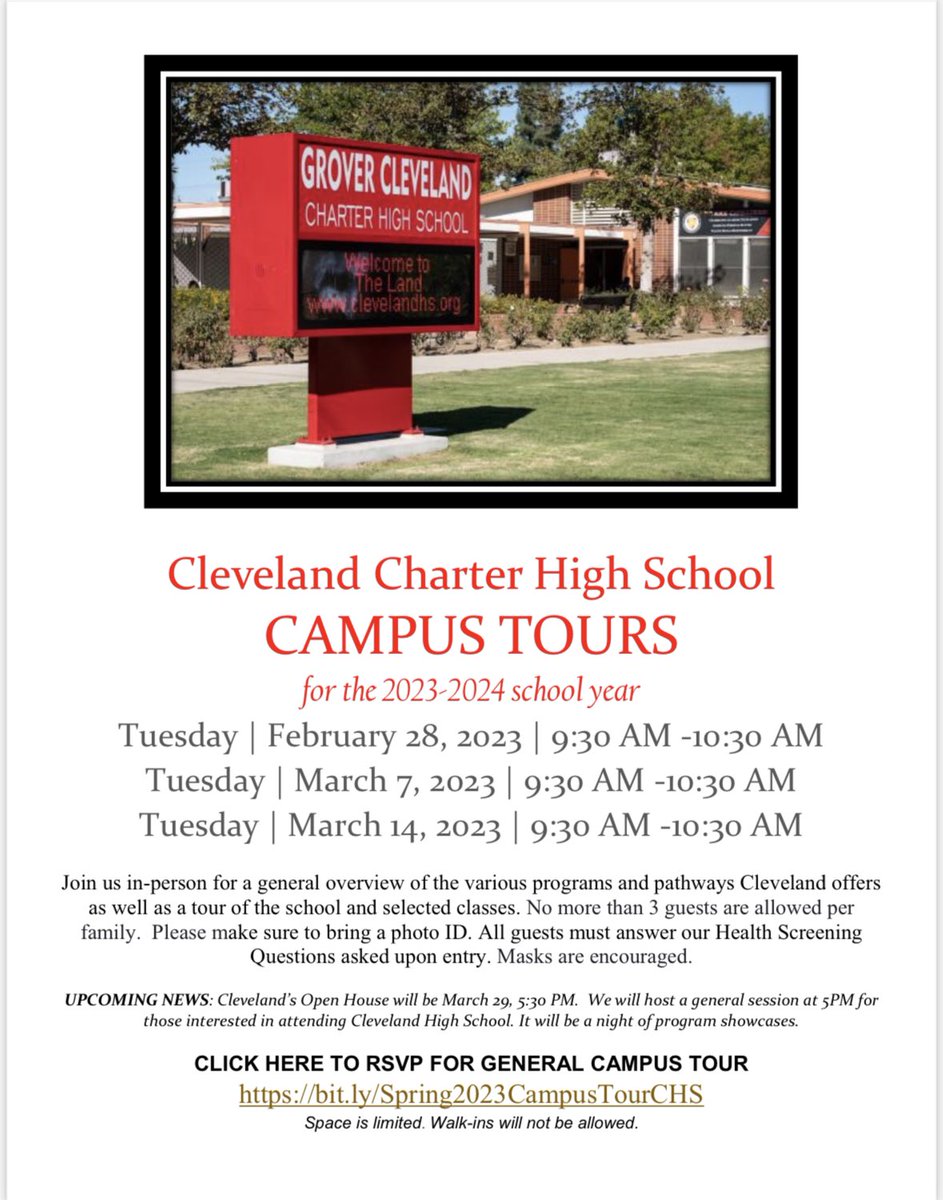 Grover Cleveland Charter High School (@clevelandchartr) on Twitter photo 