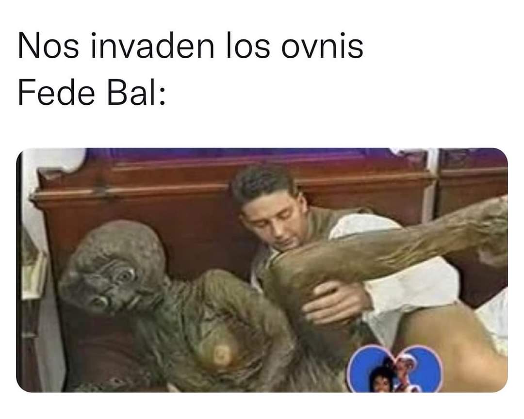 enunnirvana's tweet photo. #OVNIS #14DeFebrero #FedeBal #humorNegro https://t.co/3LGVLwkvSc