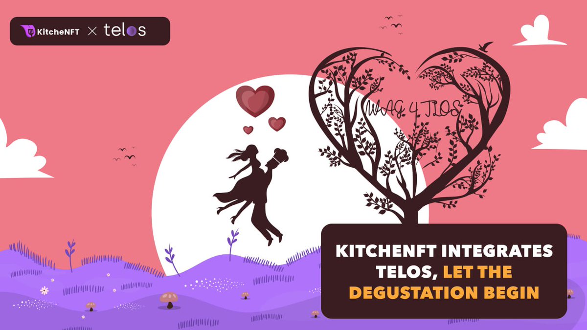 Dinners served and history is made! 🍽️🔥

Telos has partnered with <a href="/Kitche_Nft/">KitcheNft</a>, the tastiest NFT marketplace around!

Telos is now integrated into the KitcheNFT platform, marking the first ever #NFT marketplace integration for Telos! 🥳

Read 👇
hellotelos.medium.com/telos-and-kitc…