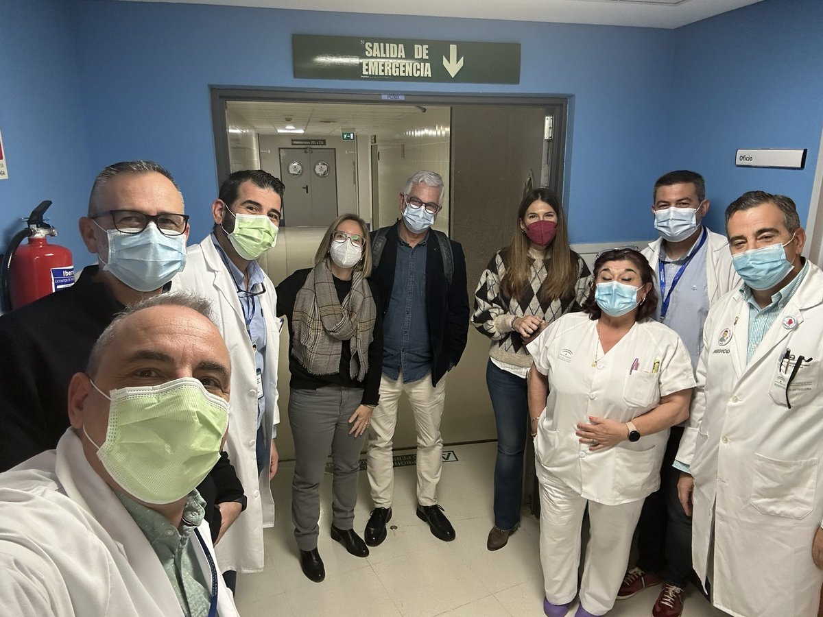 SaludNorteMalag's tweet photo. Esta mañana nos han visitado los compañeros del Área Sanitaria Campo de Gibraltar Oeste para  conocer nuestro modelo de abordaje a la cronicidad #UnidadContinuidadAsistencial #UnidadAltaComplejidad #Atencionalpacientefragilenurgencias #CuidaTe #PARAC https://t.co/FEyryyaFwE