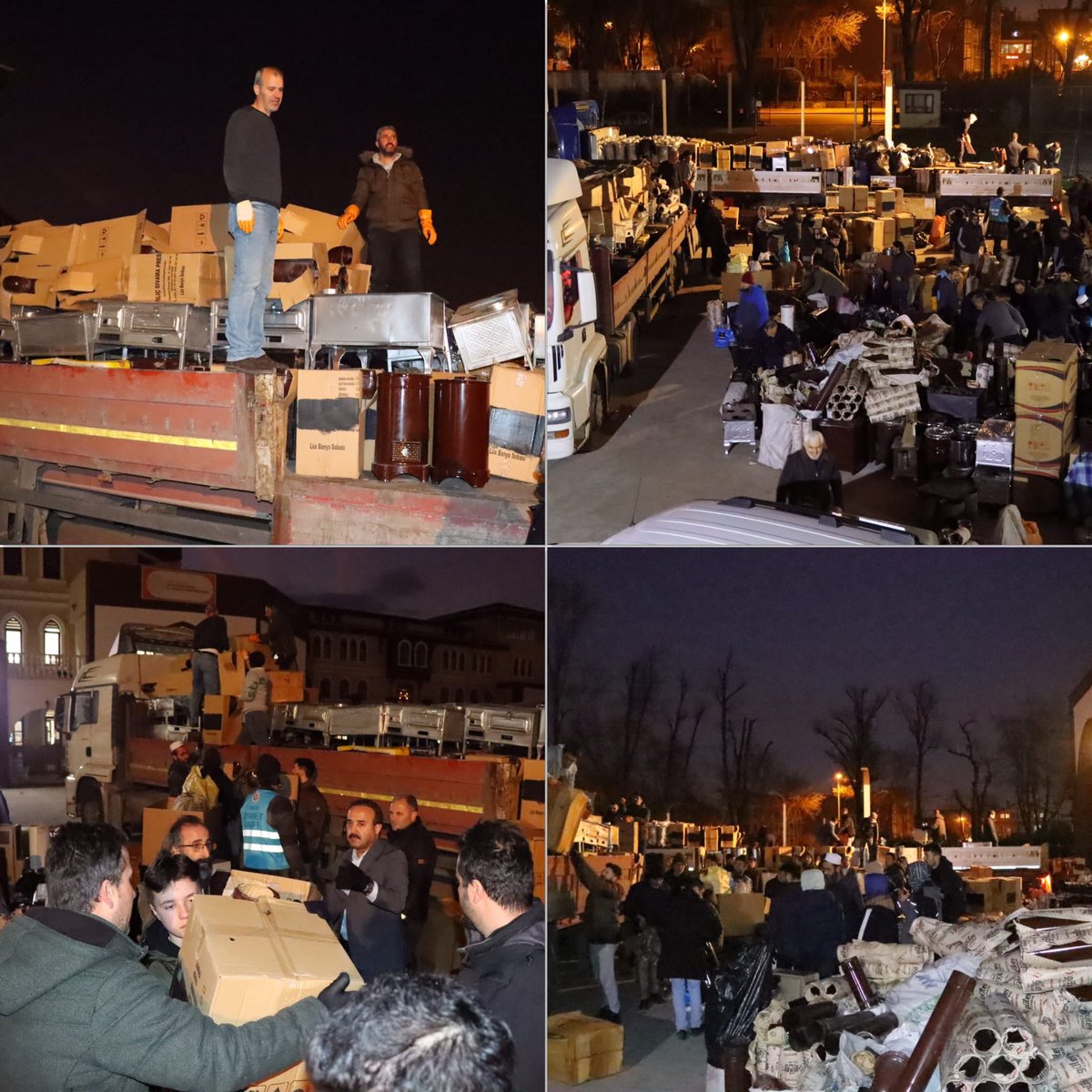 🔸Valiliğimiz himayesinde Müdürlüğümüz koordinesinde deprem bölgesindeki vatandaşlarımız için hazırlanan 830 adet soba 3 tır ile Kahramanmaraş'a ulaştırılmak üzere yola çıktı.

Beraberiz Türkiye 🇹🇷

<a href="/prof_mahmutozer/">Mahmut Özer</a> 
<a href="/tcmeb/">Millî Eğitim Bakanlığı</a> 
<a href="/valicetinoktay/">Çetin Oktay Kaldırım</a>
<a href="/ebubekirsavasci/">Ebubekir Sıddık Savaşçı</a>