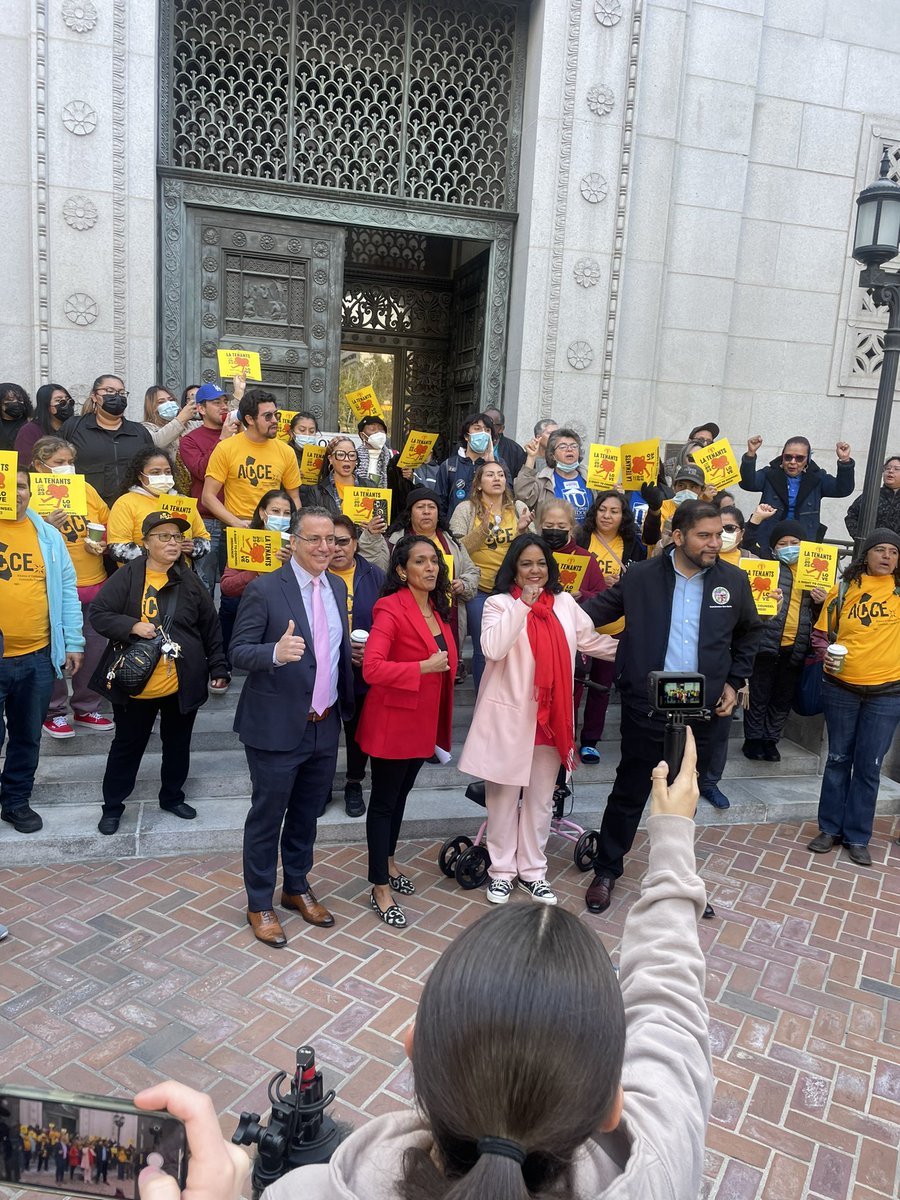 CW_HeatherHutt's tweet photo. I am proud to stand with my colleagues as we introduce a motion to establish The Right to Counsel Program. As City leaders, we must work to ensure that tenants have access to the info and representation when facing harassment and eviction! #evictionprotection #rightocounsel https://t.co/p5Ra81yabL