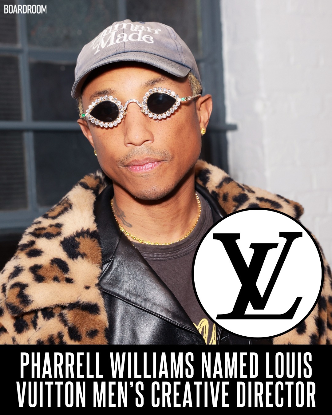 Pharrell Williams Named Louis Vuitton's New Men's Creative Director