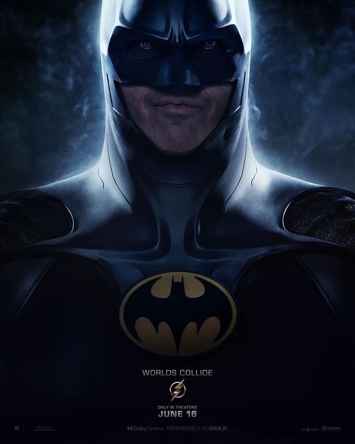 BassinGeek's tweet photo. De nouvelles affiches pour le film The Flash, qui sortira le 14 juin au cinéma ⚡

Ce film verra le grand retour de Micheal Keaton dans le rôle de Batman !!

#batman #flash #geek #dccomics #dc #theflash https://t.co/FBFhInMyK0