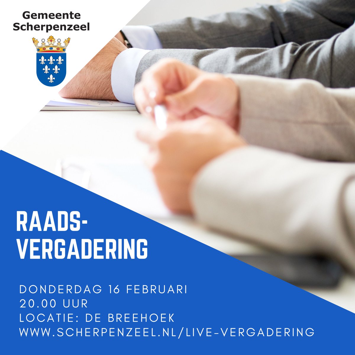 Donderdagavond ben je van harte welkom bij de raadsvergadering. Onderwerpen zijn onder andere:
👉 Bestemmingsplan Stationsweg 392a (molenromp)
👉 Toekomstbestendig maken Sociaal Domein
👉 Wijziging Gemeenschappelijke Regeling Regio Foodvalley
👉 Algemene Plaatselijke Verordening