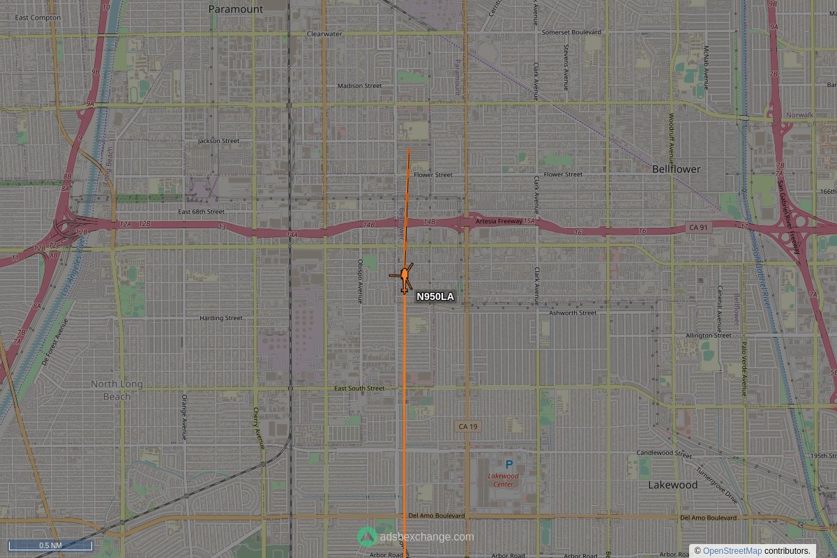 Police Overhead on Twitter "LA County Sheriff aircraft N950LA (AS50