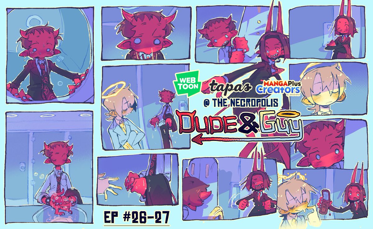 LIMESKI66's tweet image. EPs 22-30 of DUDE &amp;amp; GUY comic is out! 🚽😵‍💫🚗