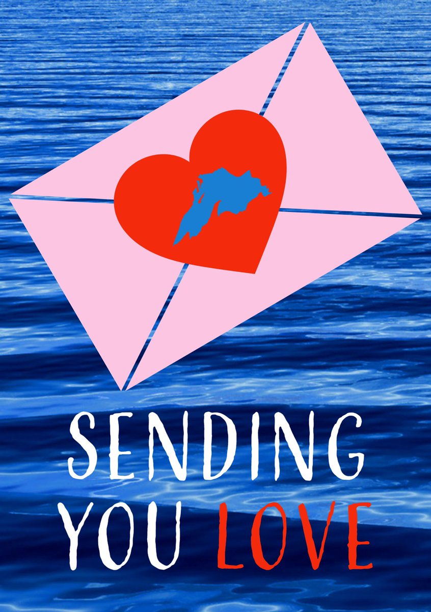 ApostleIslands's tweet photo. Have a Superior day! #ValentinesDay #LakeSuperior https://t.co/nQKMZNpgTH
