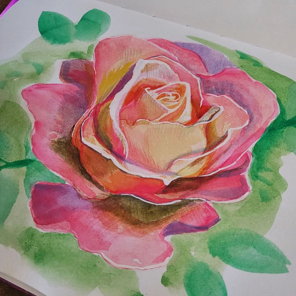 CrystalMarieArt's tweet photo. Happy Valentine's Day! 🥰

#valentines #sanvalentin #loveyourself #amoryamistad #roses #rosas #watercolor #pink https://t.co/0U5oiXTBHH https://t.co/McJUOVBpvw