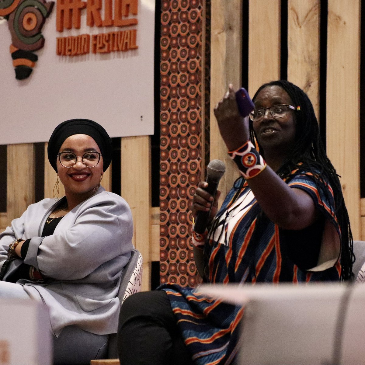 #AfricaMediaFestival Day 1  was a huge success! 
From enlightening panels on Tech and Al to inspiring speeches on the future of African media. Nothing was left behind. 
Come visit our exhibition booth again tomorrow! 

#reimaginemedia