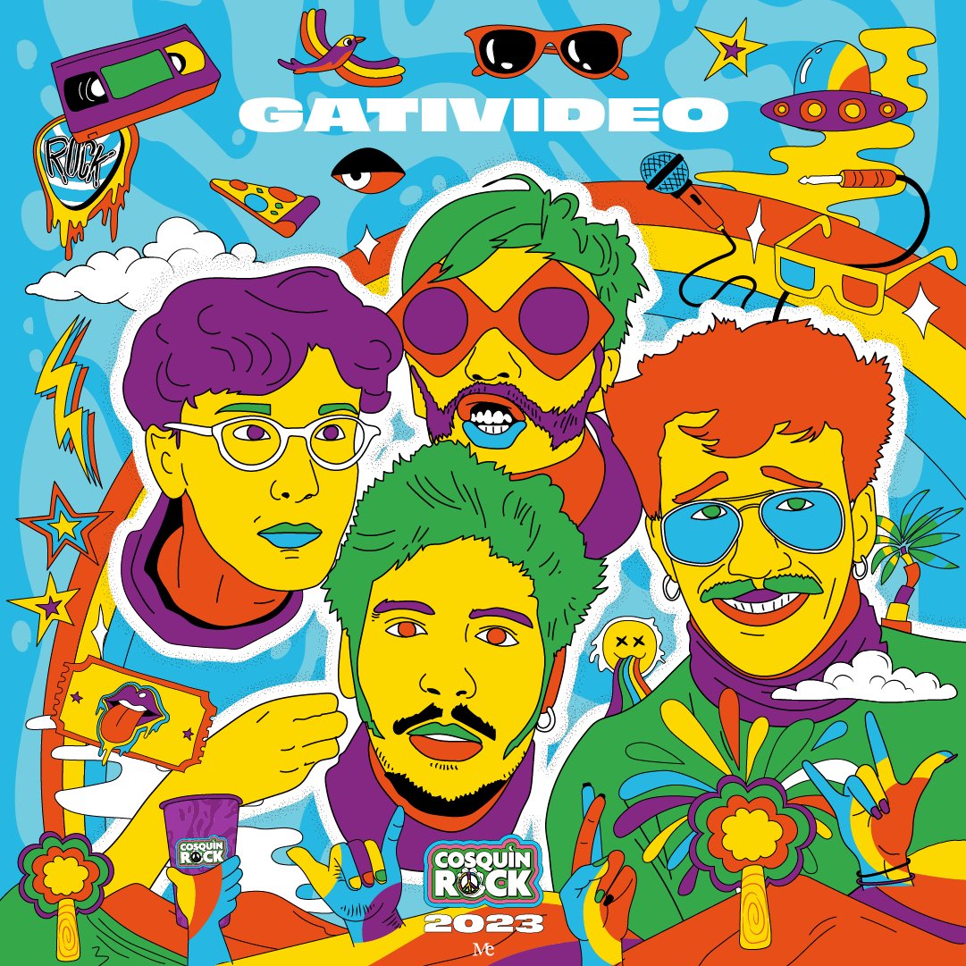 GATICOSQUINES 2023
El sábado pasando la medianoche nos vemos en el escenario Boomerang en el <a href="/Cosquin_Rock/">Cosquín Rock</a> 💫