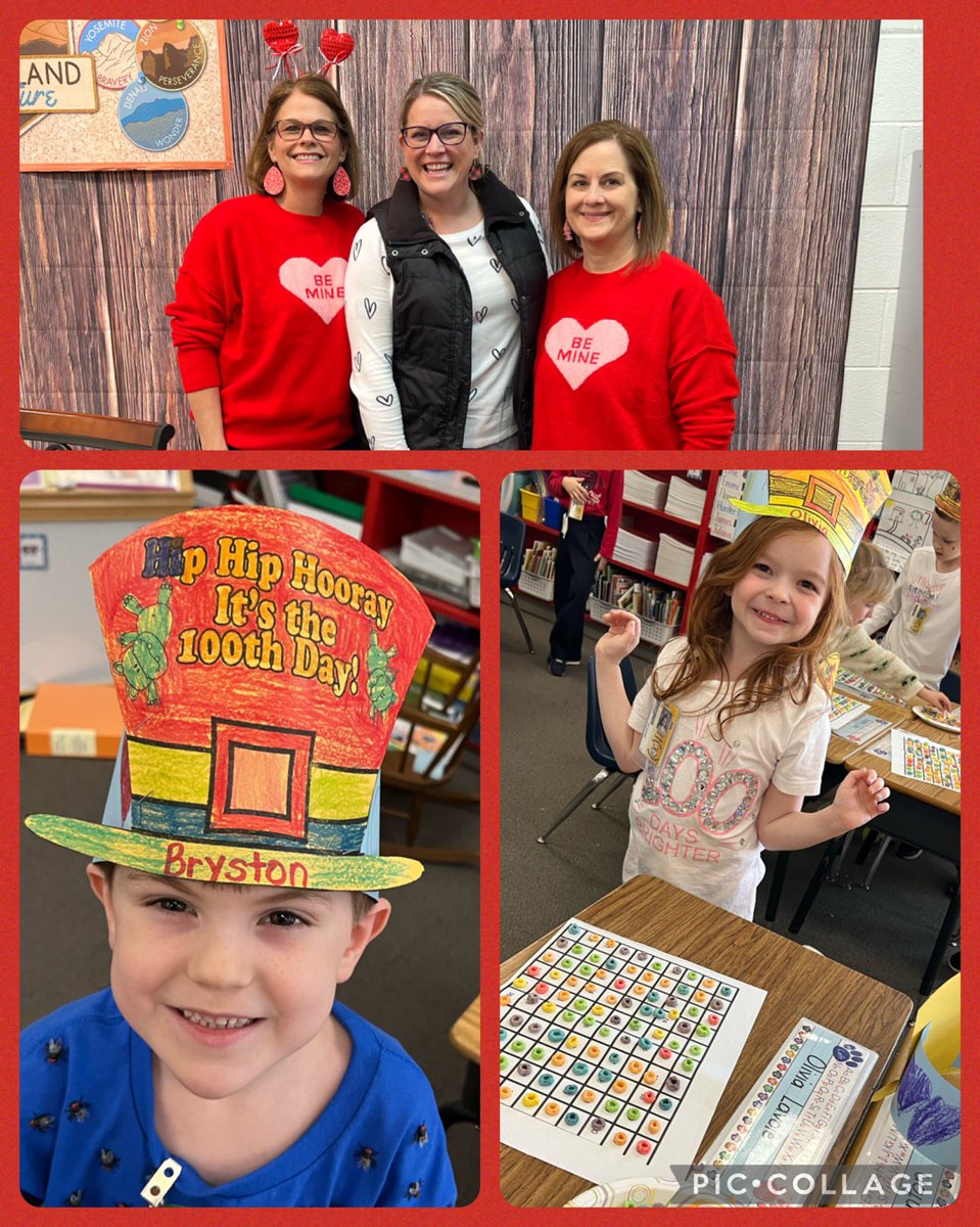 UnionvilleESNC's tweet photo. Happy 100th Day of school and Happy Valentines Day!
#onehundreddays!@AGHoulihan @jttopp @UCPSNC https://t.co/pxE3r1cOUw