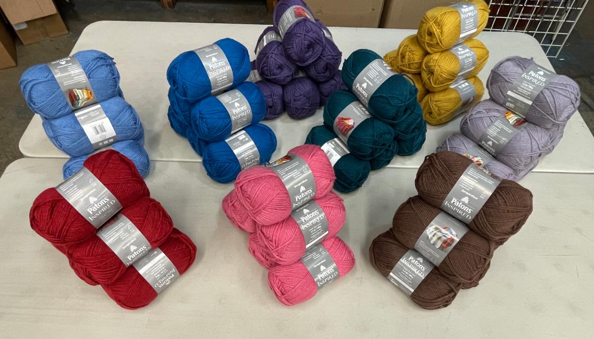 EmysYarns's tweet photo. NEW YARN ALERT  Patons #Inspired is new wool blend yarn. The No. 5 Bulky gauge allows you to stitch up projects quickly
SALE
25% OFF
Today Only
Feb. 14 2023
Call or visit to place an order 
.
.
#EmysYarns #LYS #SoCal #Knitting #Crocheting #Yarn #YarnSale #Handmade https://t.co/naOBvs65wm