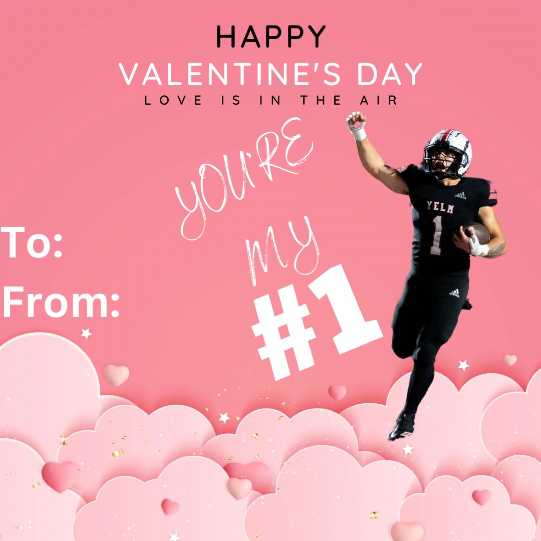 yelm_football's tweet photo. Happy Valentine’s Day Tornados! #ThisIsY🌪 https://t.co/zhTznYBHIi