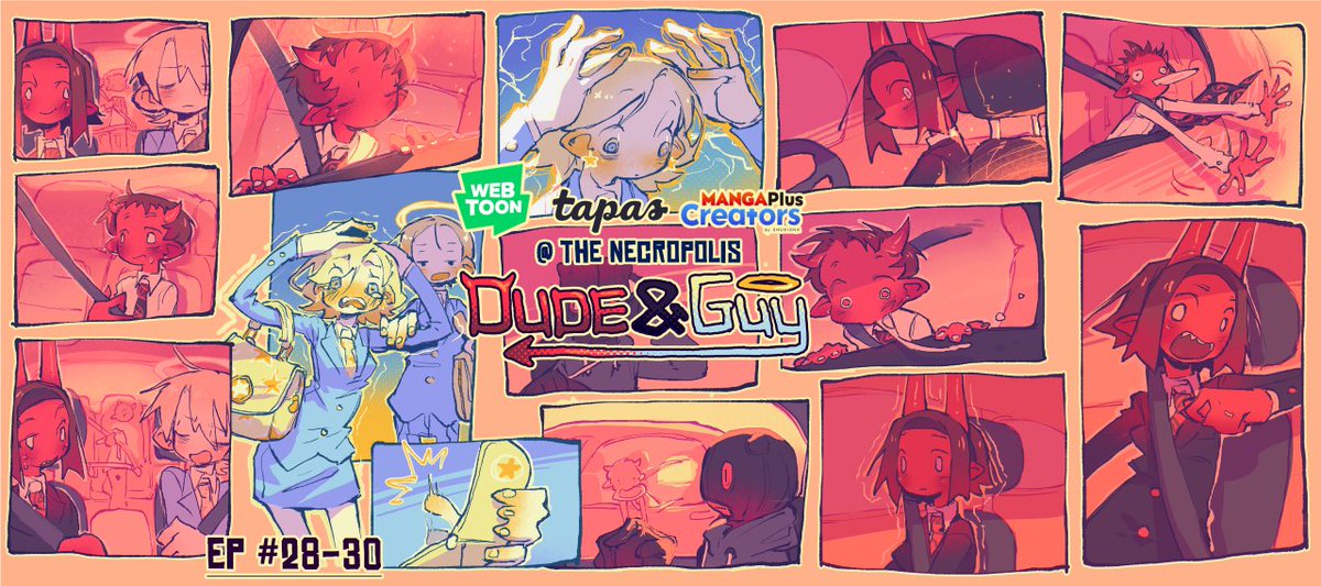 LIMESKI66's tweet image. EPs 22-30 of DUDE &amp;amp; GUY comic is out! 🚽😵‍💫🚗