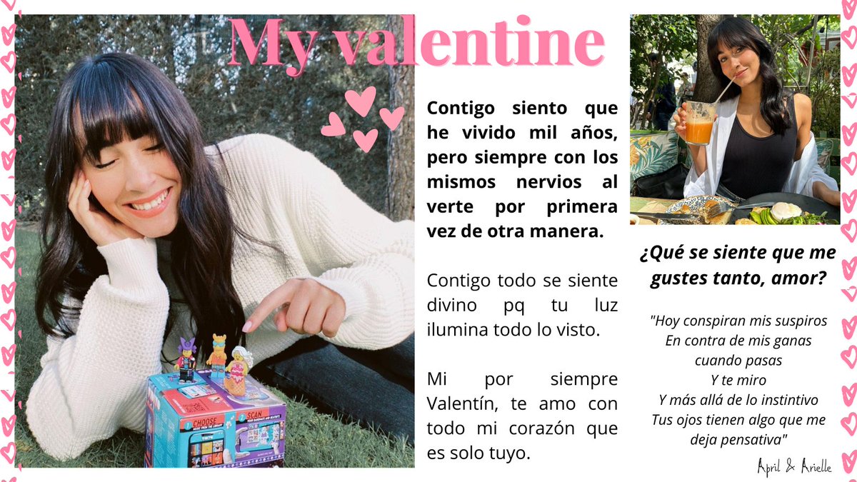 • • • Happy Valentine's Day, love ❤️

Tú, siempre tú, <a href="/ohmypizzx/">April. ☺︎</a>.