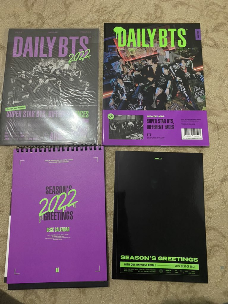 UGHMEL7's tweet photo. BTS SATIŞ
BTS 2022 SEASON'S GREETINGS
İçeriği tamdır
Sadece kargodan kaynaklı kutusunda hasar vardır 
@BTSARMYtakas @kpopalbumsatis @btsatistakas @peacrry @kpopsatistrade @kpopsale_ @btssatis https://t.co/qLIX4tonGu