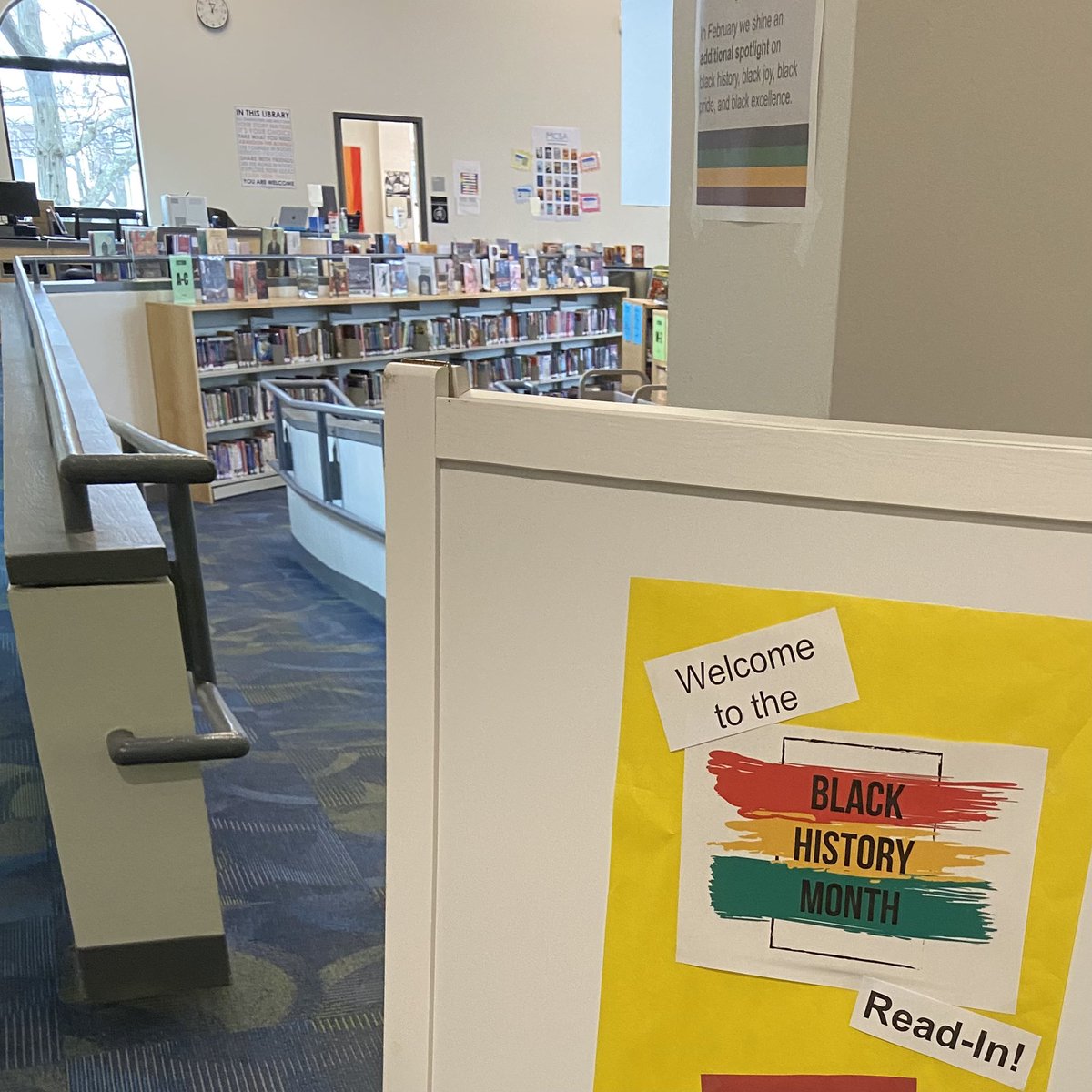 APSMidLibraries's tweet image. A prompt on the exit ticket from the Black History Month ELA Read In in the library says “The thing that surprised me most today was…”   

A student wrote the most beautiful response:

All the pride our library can hold.