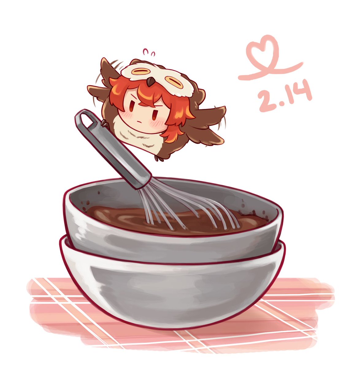 acerolagummies's tweet photo. owluc is working hard today too! 🍫💖 https://t.co/ywuRv7evzE